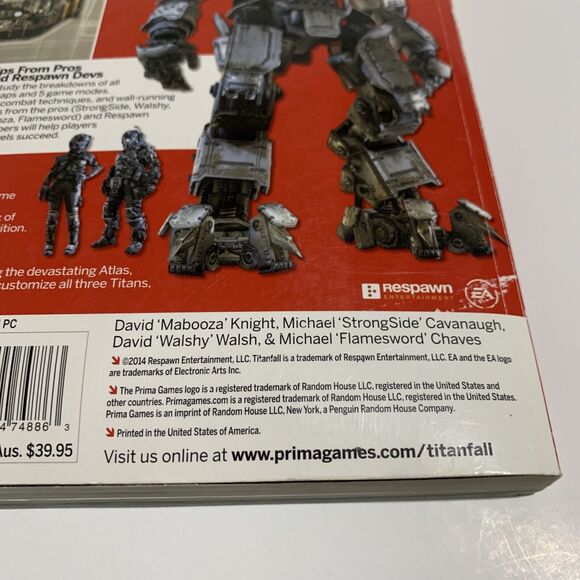Titanfall Official Game Guide (Paperback, 2014) by Prima Games Strategy - Picture 9 of 12